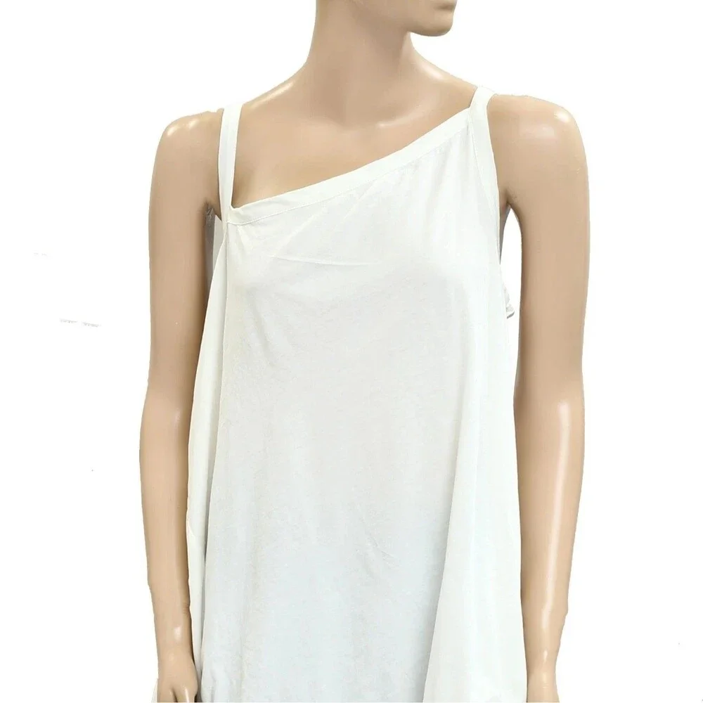 Free People Free-est Alexandra Tunic Top Asymmetrical Sleeveless Cotton S 288434